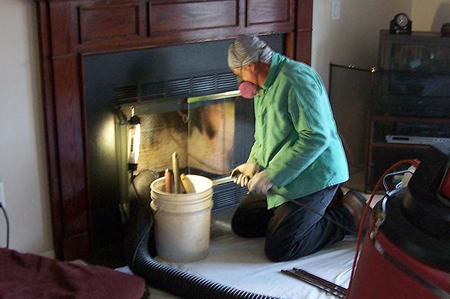 Gary Clift chimney sweep