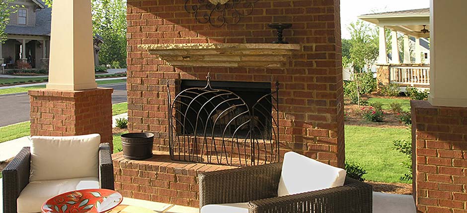 exterior fireplace repair and inspection