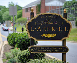 laurel maryland sign