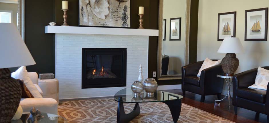 gas fireplace - feature